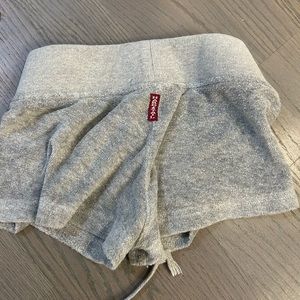 Girls grey hard tail shorts size med 10-12